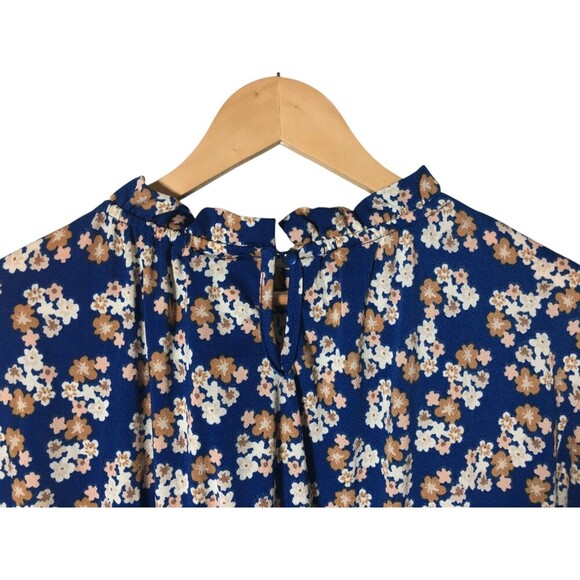 LuLaRoe Dress Women's Size 2XL Annabelle Floral Long Sleeve Stretchy Neckline - Picture 6 of 9